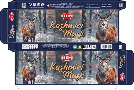 Kashmiri Musk Device mark 6806745 Trademark