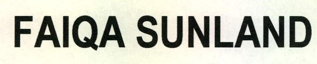 Faiqa Sunland Device mark 2216371 Trademark