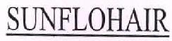Sunflohair Device mark 2939945 Trademark
