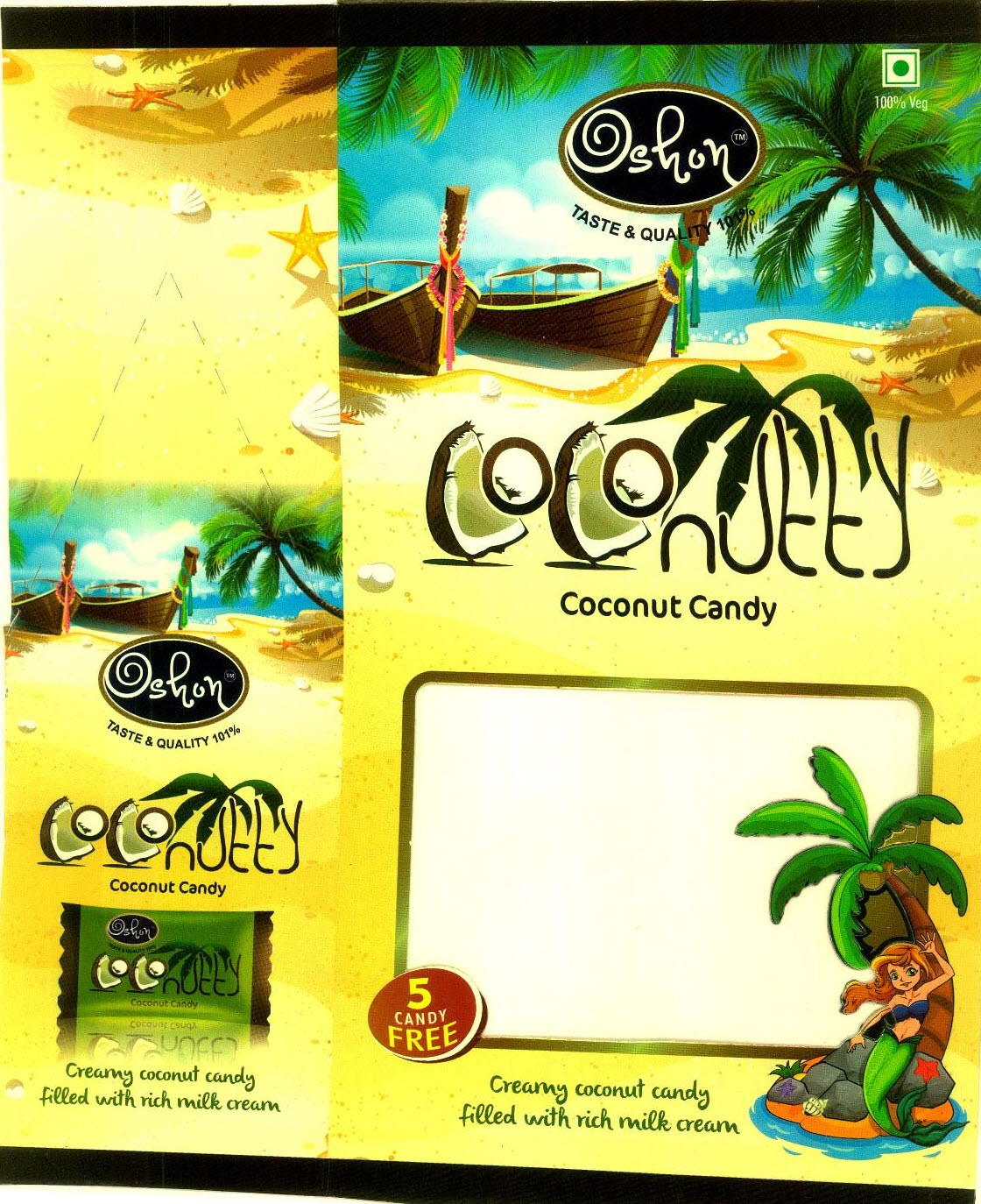 Coconutty Coconut Candy Device mark 2813709 Trademark
