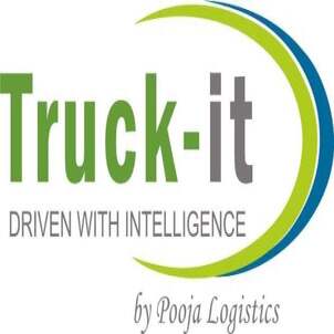 Truck - It Driven With Intelligence By Pooja Logistics Device mark 6817459 Trademark