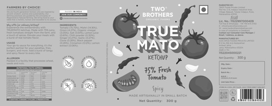 Truemato Ketchup Device mark 6816999 Trademark