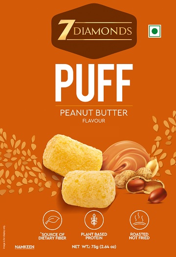 7 Diamonds Puff Peanut Butter Flavour Device mark 6822269 Trademark