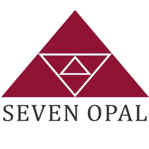 Device Of Triangle With Seven Opal Device mark 6824016 Trademark
