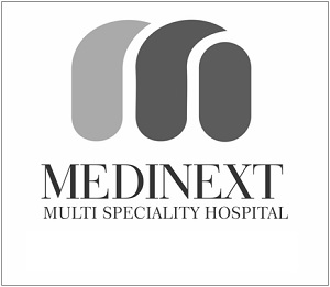 Medinext Multi Speciality Hospital (with Device) Device mark 6826076 Trademark