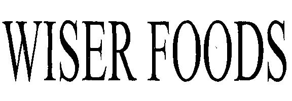 Wiser Foods (device) Device mark 2278822 Trademark