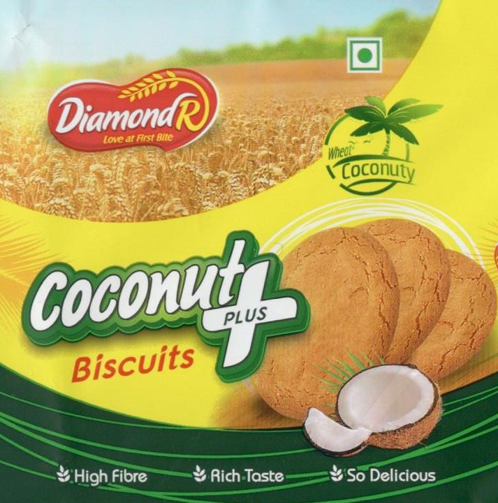 Diamondr Coconut Plus+ Biscuits Device mark 6830899 Trademark
