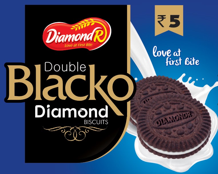 Diamondr Double Blacko Diamond Biscuits Device mark 6830909 Trademark