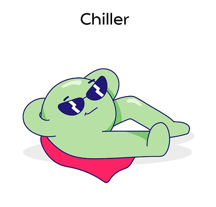 Device Of Mascot Namely Chiller Device mark 6833884 Trademark