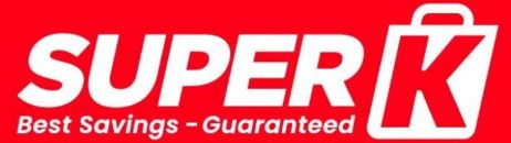 Superk - Best Savings Guaranteed Device mark 6835299 Trademark