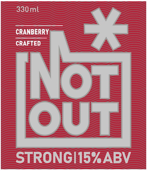 Crafted Not Out Cranberry Device mark 6838634 Trademark