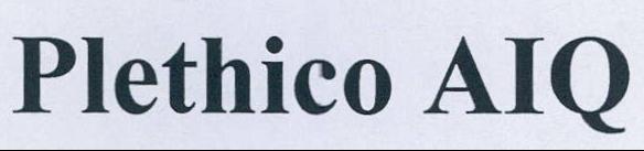 Plethico Aiq Device mark 2207659 Trademark