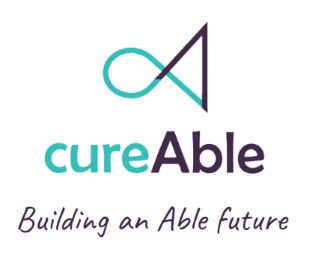 Cureable - "building An Able Future" Device mark 6840967 Trademark