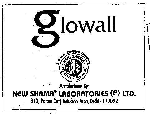 Glowall(label) Device mark 2185061 Trademark