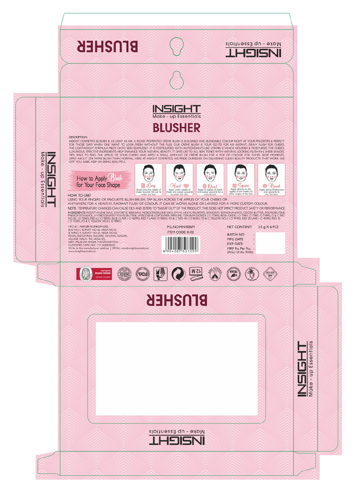 Insight Make-up Essentials Blusher Device mark 6850842 Trademark
