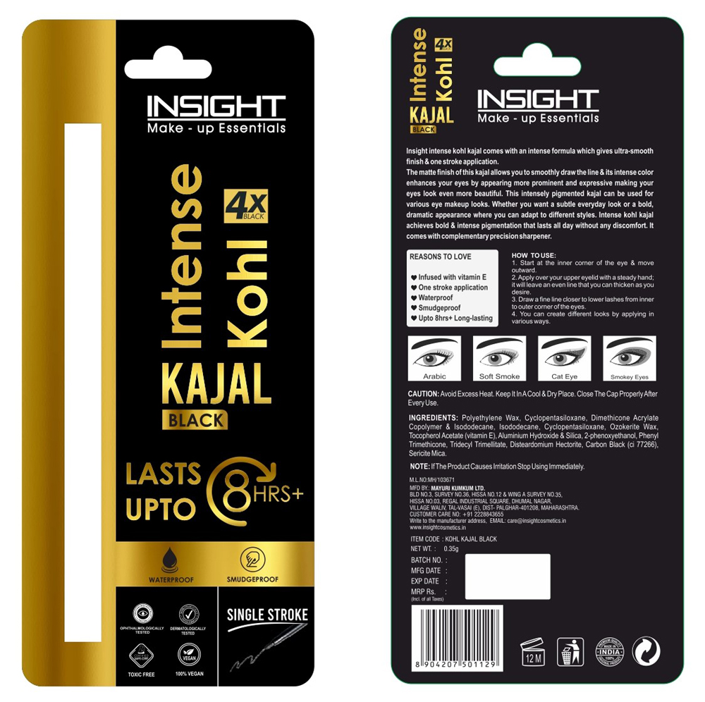Insight Make-up Essentials Intense Kohl Kajal Device mark 6850848 Trademark