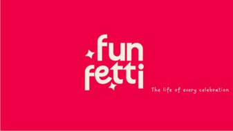 “funfetti” Written In A Stylised Font With The Tagline “the Life Of Every Celebration" Device mark 6851987 Trademark