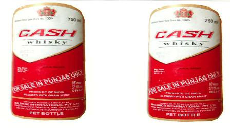 Cash Whisky (label) Device mark 2479120 Trademark
