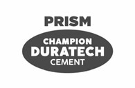 Prism Champion Duratech Cement (logo_english) Device mark 6866674 Trademark