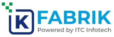 K Fabrik Powered By Itc Infotech Device mark 6868356 Trademark