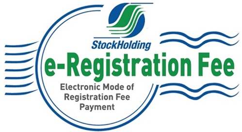 E-registration Fee Logo Device mark 6870428 Trademark