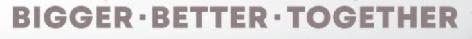 Bigger.better.together (label) Device mark 6874696 Trademark