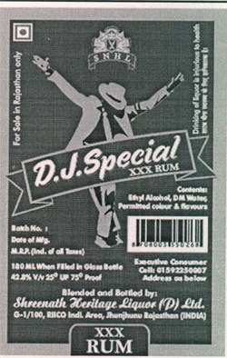 D.j. Special With Device Of Man Device mark 2570090 Trademark