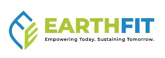 Earthfit With Tagline Empowering Today, Sustaining Tomorrow. Device mark 6876224 Trademark