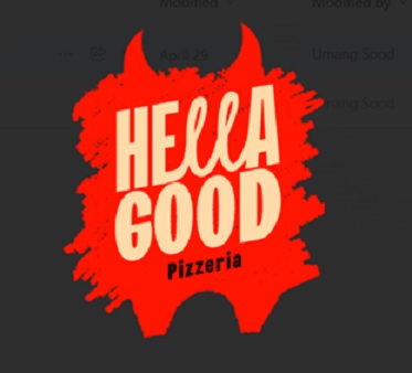 Hella Good Pizzerria Device mark 6876472 Trademark
