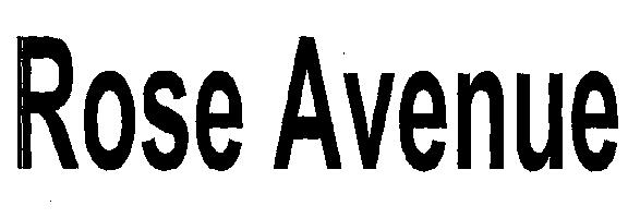 Rose Avenue (logo) Device mark 2270550 Trademark