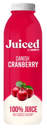 Juiced By Jimmy's-danish Cranberry Device mark 6886534 Trademark