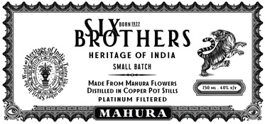 Mahura (lable) Device mark 6886253 Trademark