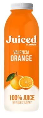 Juiced By Jimmy's - Valencia Orange Device mark 6886533 Trademark