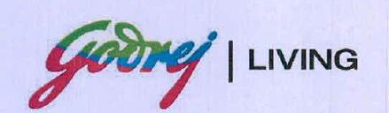 Godrej Living Device mark 6886257 Trademark