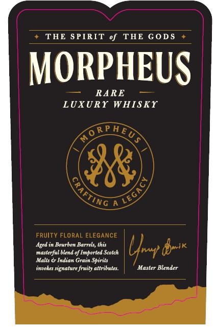 Morpheus Rare Luxury Whisky Device mark 6890571 Trademark
