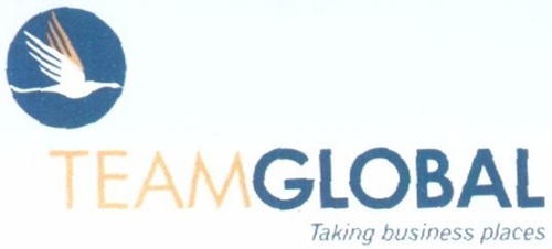 Teamglobal Taking Business Places With The Device Of Bird Device mark 6893687 Trademark