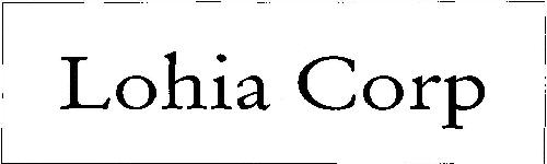 Lohia Corp (device) Device mark 2540675 Trademark
