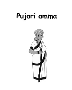 Pujari Amma (with Device) Device mark 6897355 Trademark