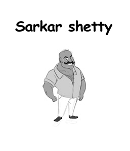 Sarkar Shetty (with Device) Device mark 6897360 Trademark