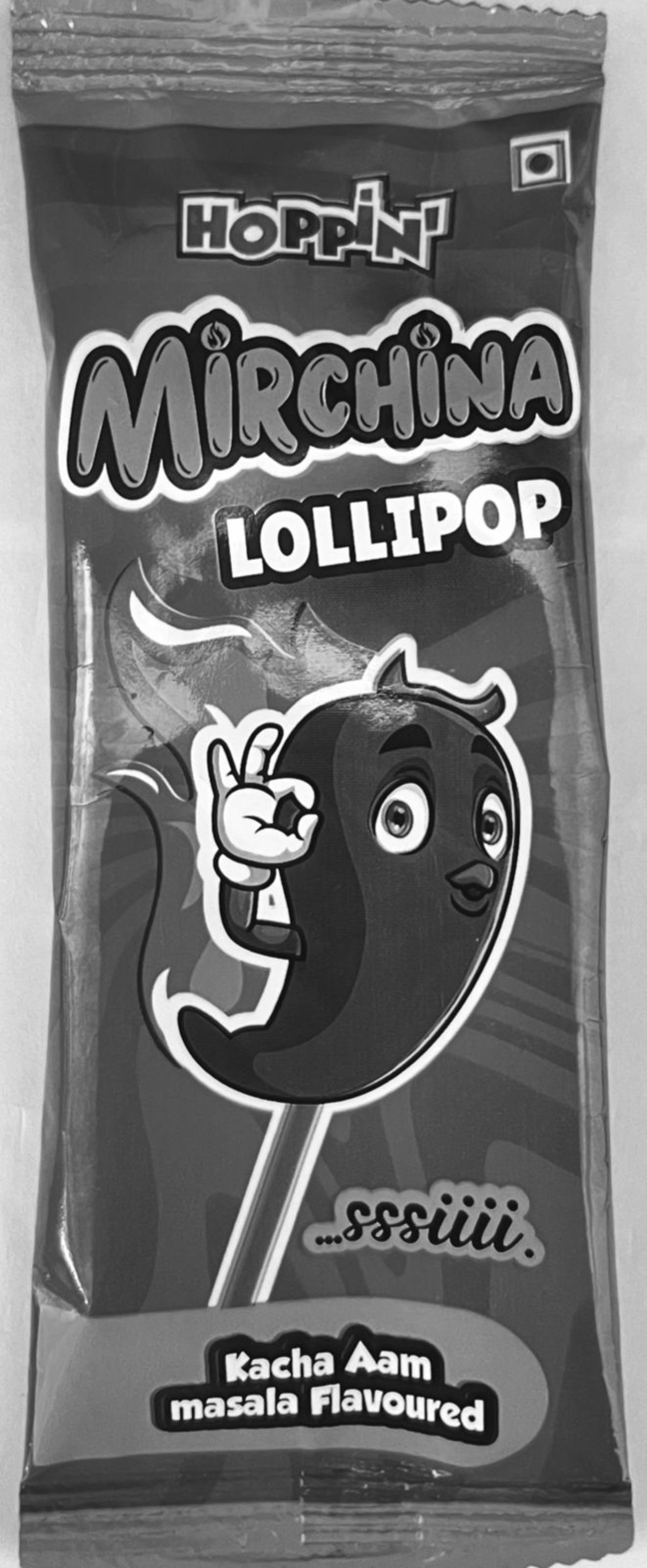 Hoppin' Mirchina Lollipop Device mark 6898863 Trademark