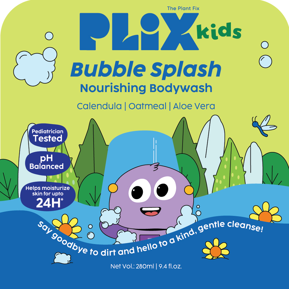 The Plant Fix Plix Kids Bubble Splash Nourishing Bodywash Device mark 6901711 Trademark