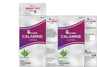 Wellmend Calamine Lotion Device mark 6900983 Trademark
