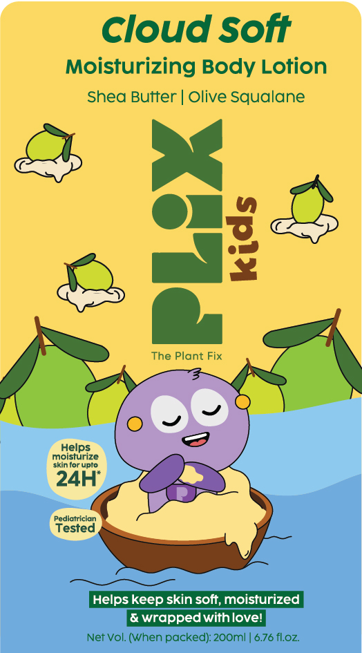 The Plant Fix Plix Kids Cloud Soft Moisturizing Body Lotion Device mark 6901710 Trademark