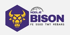 Noble Bison - Fe 550d Tmt Rebars Device mark 6907537 Trademark