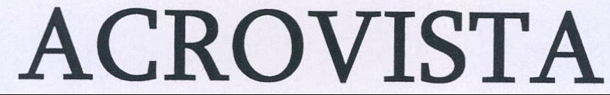Acrovista Device mark 2199402 Trademark