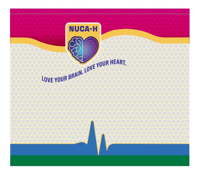 Nucah - Love Your Brain Love Your Heart Device mark 6914950 Trademark