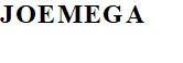 Joemega Device mark 6916177 Trademark