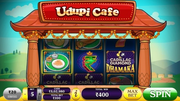 Udupi Cafe Device mark 6916747 Trademark