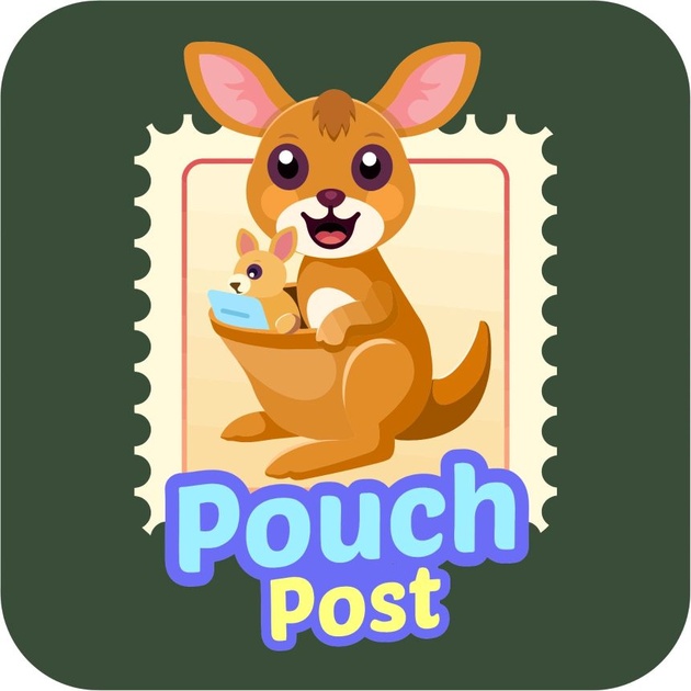 Pouch Post Logo Device mark 6919343 Trademark