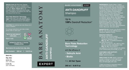 Bare Anatomy - Expert Anti-dandruff Shampoo Device mark 6921962 Trademark